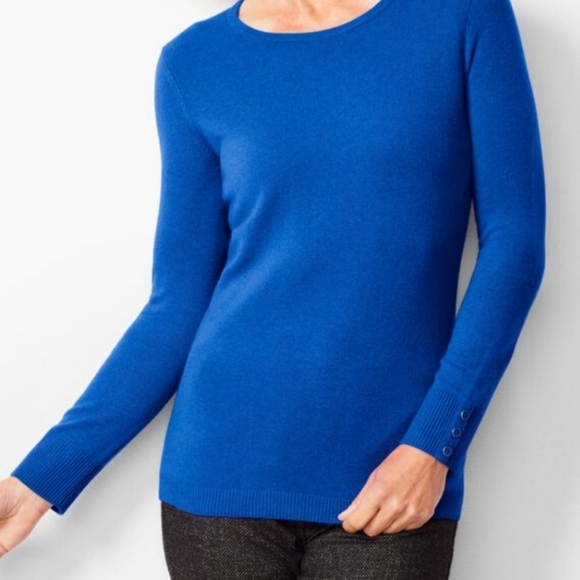 royal blue cashmere sweater womens